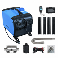 Hepsi Bir Arada 4 Çıkışlı Dizel Isıtıcı 5KW 12V/24V Uzaktan Kumandalı, Karavan, Kamyon, Kamp Aracı, Garaj için Çok Kanallı Hava Isıtma