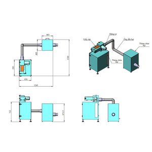 Machine de débavurage sur mesure AMT VINA, fabricant vietnamien, contrôle PLC, haute efficacité, acier, OEM ODM - Product Image 1