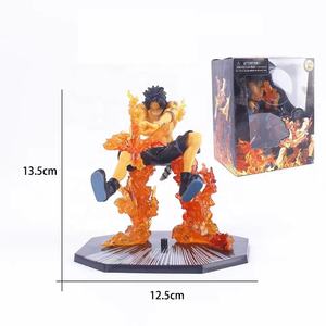 Venta caliente Fire Fist Luffy Ace Demon <span class=keywords><strong>Slash</strong></span> Zoro Demon Wind Leg Sanji PVC Anime Figuras de acción - Product Image 2