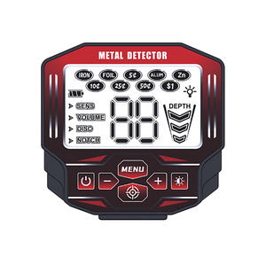 Détecteur de métaux industriel pour l'or avec indice de protection IP65, modèle Quest Mini de 25 pouces, haute sensibilité pour la recherche de trésors et la détection de bijoux en argent - Product Image 3