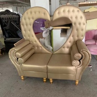 백조 모양 러브시트 신랑 신부를 위한 웨딩 왕좌 의자