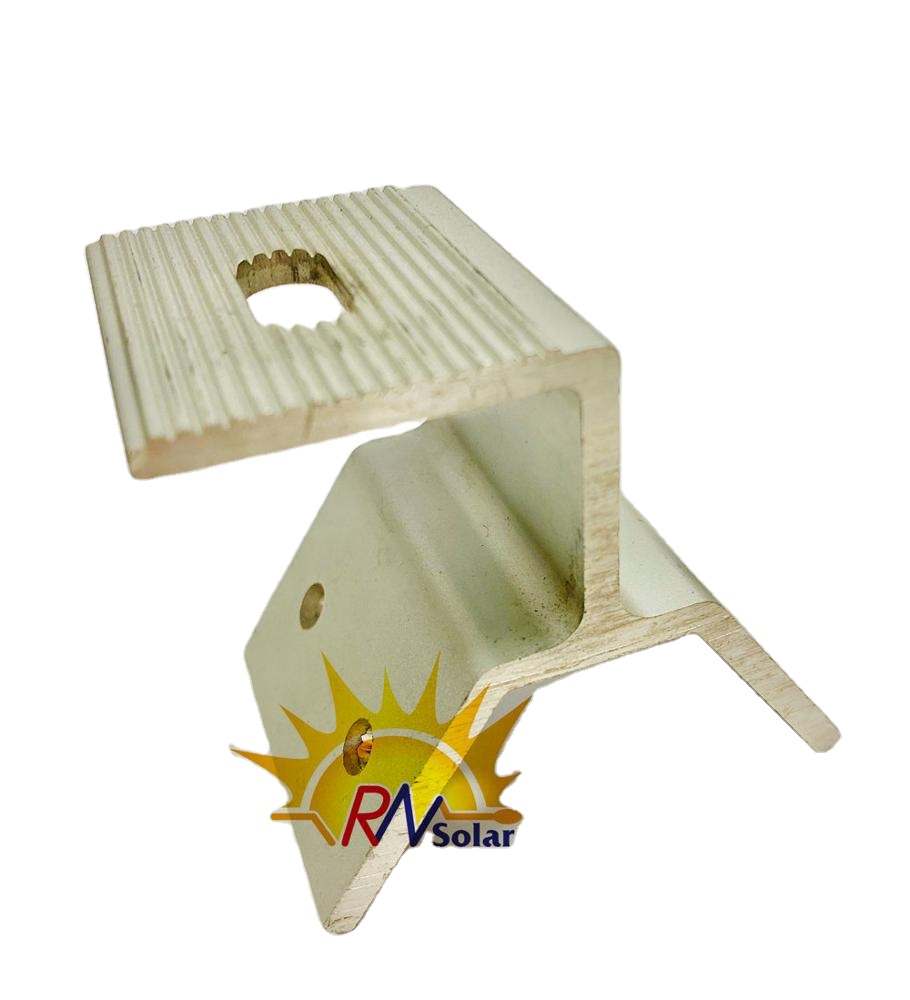 Алюминиевый зажим для солнечной крыши, стоячий шов, зажимы для дома, натуральная моно кристаллическая крыша, заземление, Солнечная Монтажная система