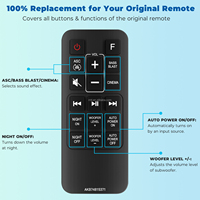 Control Remoto AKB74815371 para Barra de Sonido Inalámbrica LG, Compatible con Barra de Sonido Inalámbrica LG SK3D (SK3D, SPH4B-W) SK4D (SK4D, SPH4B-W) SJ4