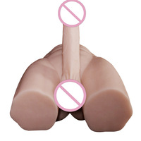 Warrior III Lebensechter Realistischer Muskulöser Bauch Po Oberschenkel Männliche Hüfte Gesäß Geformter Anal-Masturbator Silikon-Muskeln Sexspielzeug für Männer