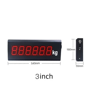 Indicador de Pesaje Electrónico Veidt YAOHUA YHL-3 con Pantalla Remota LED Grande de 3 Pulgadas para Báscula - Product Image 4