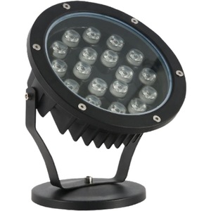 ไฟส่องสว่าง LED AC 220V ตัวเรือนอะลูมิเนียม 6000K แสงเดย์ไลท์ แสงกระจายกว้าง IP66 สำหรับสวนภายนอกอาคาร ความสว่างสูง CRI80 พร้อมเซ็นเซอร์ตรวจจับแสง - Product Image 4