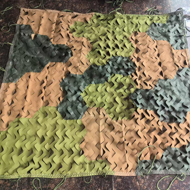 Tri Color Splicing Anti Satellite Anti radar Camouflage Net Outdoor Sun protection Mountain Cover Anti-counterfeiting Net