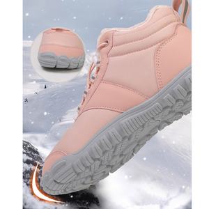 <span class=keywords><strong>Botas</strong></span> de Nieve para <span class=keywords><strong>Mujer</strong></span> con Forro de Algodón, Diseño Nuevo 2024, Impermeables, para Senderismo Descalzo, Otoño/Invierno - Product Image 6