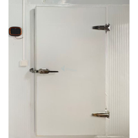 Puerta de Refrigeración con Panel Metálico Completo, Puerta Resistente a Impactos para Almacenamiento en Frío en Proyectos de Refrigeración Comercial