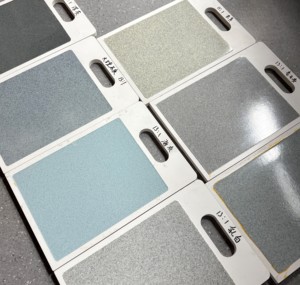 Peinture Époxy 100% Solide Personnalisée à Haute Dureté pour Sol en Sable Coloré, Résistante à l'Usure, Application au Pinceau, Peinture Autolissante Effet Marbre - Product Image 5