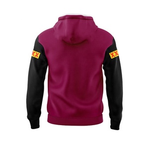 Felpe con Cappuccio Personalizzate in Poliestere/Cotone con Numero e Nome del Club Penrith Panthers, Abbigliamento per Football Australiano e Rugby League - Product Image 4