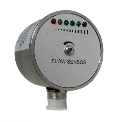 Thermal Conductivity Type Flow Switch Water Flow Indicator Intelligent Controller Sensor Stainless Steel