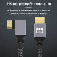 Cable Justlink de 0.5m, 5mm, PVC, Cobre Puro, Chapado en Oro, para 4K 60Hz 3D, Macho a Macho, para Macbook, Laptop, Home Theater