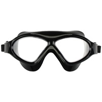 Lunettes de bain professionnelles, avec masque large vue, Anti-buée, en silicone, étanches