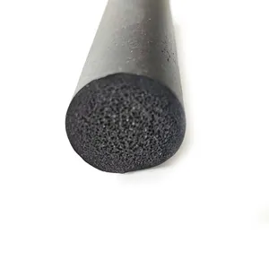 定制三元乙丙橡胶海绵泡沫挤出软密封条，用于隔音和缓冲