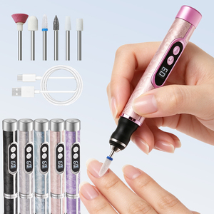Lima de Uñas Recargable USB 0728, Lámpara UV, Taladro para Manicura con Pantalla LED para Arte - Product Image 1