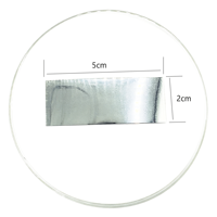 Confettis rectangulaires argentés métalliques 5x2 cm pour décorations festives