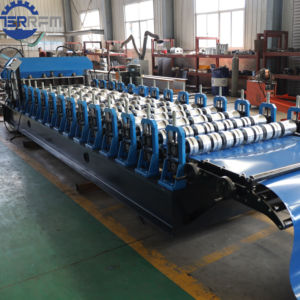 Máquina formadora de rollos de azulejos esmaltados de hoja de techado de metal popular - Product Image 1