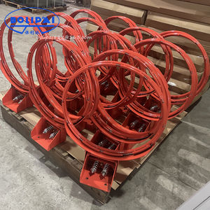 Panier de basket-ball personnalisable de 18 pouces - <span class=keywords><strong>But</strong></span> extérieur en acier <span class=keywords><strong>à</strong></span> rupture avec finition thermolaquée, 2 ressorts et anneaux - Product Image 1