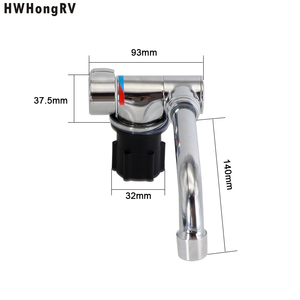 High Quality <strong>RV</strong> Accessories Copper <strong>RV</strong> Mobile Home Motor Vehicle Caravan Van Kitchen Sink <strong>Faucet</strong> for RVS - Product Image 3