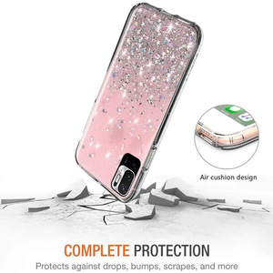 Funda para <span class=keywords><strong>Redmi</strong></span> <span class=keywords><strong>Note</strong></span> <span class=keywords><strong>10</strong></span> <span class=keywords><strong>Pro</strong></span>, Funda Transparente Brillante con Purpurina y Estrellas para Teléfono Móvil, Carcasa Trasera para <span class=keywords><strong>Redmi</strong></span> <span class=keywords><strong>Note</strong></span> <span class=keywords><strong>10</strong></span> - Product Image 6