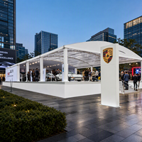 Carpa de Jardín para Eventos, Fiestas y Bodas, de 6m, 8m, 10m, 12m, 15m, 18m, 20m, 25m, 30m, 40m, 50m, de Gran Capacidad