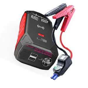 Fábrica Direta Sourcing Melhor 24000Mah 12V Mini Carro Portátil Jumper Bateria Starter