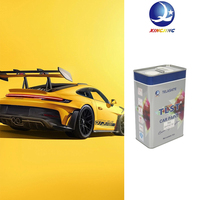 Vente directe d'usine de peinture automobile dorée dure, liquide, à pulvériser, époxy, apprêt