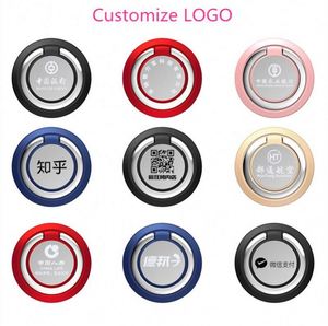 Support de téléphone portable ultra fin personnalisé avec logo, rotation à 360°, matériau personnalisé, utilisation promotionnelle, impression sérigraphique - Product Image 3