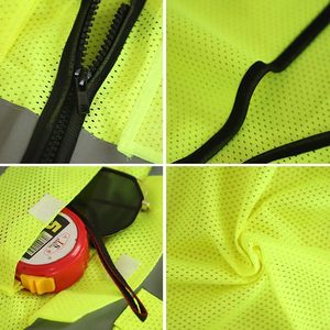 Chaleco de Seguridad Reflectante Clase 2 de Alta Visibilidad, Impermeable, con Bolsillos, para Hombre y Mujer, Cumple con la Norma ANSI Frigg - Product Image 5