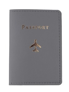 Ensemble porte-<span class=keywords><strong>passeport</strong></span> et étiquette de bagage de voyage en gros bon marché en cuir PU couverture de <span class=keywords><strong>passeport</strong></span> personnalisée et étiquette de bagage - Product Image 4