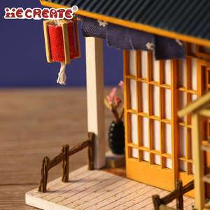 KnowMe - Casa de Muñecas de Madera para Armar, Escala 1:12, Estilo Japonés, Producto para la Imaginación y la Creatividad - Product Image 4