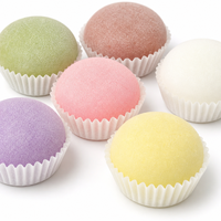 Jouet Squishy Mochi Neige à Remontée Lente, Dôme Rond Pastel Imprimé, Mignon, Anti-Stress, Décoration de Bureau, Cadeau