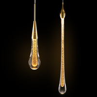 Petite lampe Led suspendue au design moderne, luminaire décoratif d'intérieur, idéal pour un salon