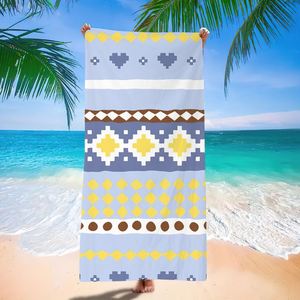 Bohemian Microfiber Beach Swim Towel Digital Print Quick-Drying <b>Bath</b> Towel Lightweight Summer & Pool Essential - Product Image 4