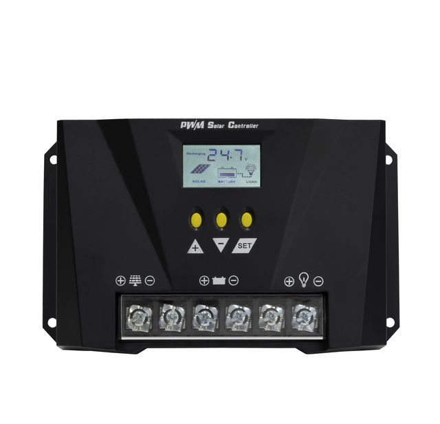 Pwm 12v 24v 48v Solar Charge Controller 12 Volt 20 Amp