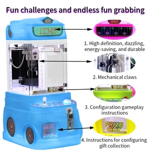 Mini <b>Claw</b> <b>Machine</b> Kids <b>Arcade</b> Toy Grabber Coin Operated Prize Game Equipment Small Doll Catcher <b>Machine</b> for Mall Store - Product Image 3