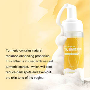 OEM de etiqueta privada, higiene vaginal íntima femenina orgánica, lavado Yoni, lavado de espuma de cúrcuma para vagina femenina, reduce las manchas oscuras - Product Image 5