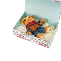 Caja de Regalo Rígida Personalizada en Forma de Libro con Cierre Magnético |   Empaque de Cartón Rígido de Lujo para Estampado en Caliente y Impresión UV