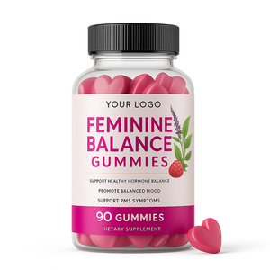 Integratore in Caramelle Gommose per l'Equilibrio Femminile Certificato GMP con Miscela di Erbe per Supportare un Equilibrio Ormonale Sano, 90 Pezzi - Product Image 1