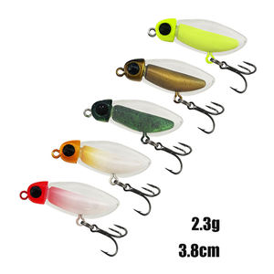 إغراء أسماك المنوة بالقلم الرصاص C ، 5 ألوان خفيفة الوزن ، إغراء صغير متذبذب لصيد الحشرات الصلبة - Product Image 2