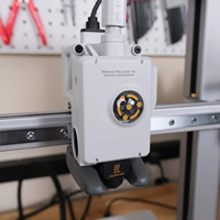 Impresora 3D Original A1 Mini Nivelación Totalmente Automática Precisión de Alta Velocidad Creación de Modelos Multicolor Compatible con Motor PLA AMS Lite