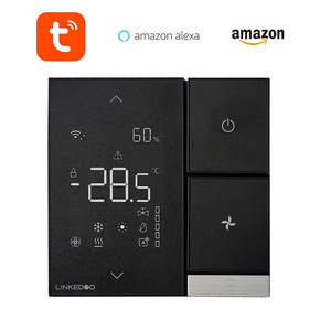Wifi Smart AC 0-10V DC ventilatore Tuya Wifi termostatico valvola termostatica termostato Fussbodenheizung Wasser - Product Image 1