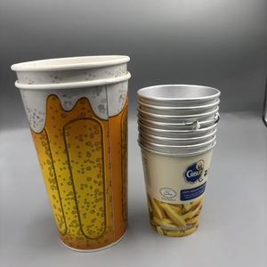 Custom Printed Logo One Time 8 Oz Coffee Paper <b>Cups</b> Single Double Wall Supplied By Factory Wholesale - Product Image 5