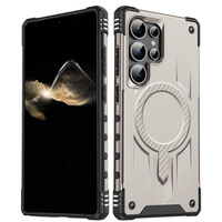 Coque magnétique sans fil pour Samsung Galaxy S25 Edge S24 Plus S23 Ultra S22 S21 S20 FE A17 Housse PC antichoc