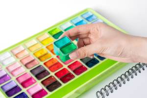 Juego de Pinturas <span class=keywords><strong>Gouache</strong></span> MIYA <span class=keywords><strong>HIMI</strong></span> TWIN CUP, 12G/72 Colores con Bolsa de Fieltro (8 Piezas) - Product Image 6