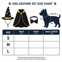 Ensemble de costumes pour chien roi et reine, costume royal pour animal de compagnie avec couronne et cape, cape pour chien en velours rouge avec col en fausse fourrure S M L
