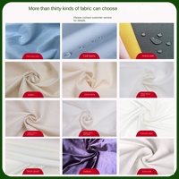 Nappe en polyester tissé de style nordique, fabriquée en usine, personnalisée, imperméable, imprimée numériquement, pour stand de vente, en sergé