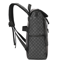 Sac à dos d'affaires pour ordinateur portable, personnalisé, en matériaux haut de gamme, grande capacité, multi-poches, résistant à l'eau, avec sangle à coussin d'air, pour l'extérieur