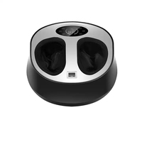 Masseur de relaxation à domicile électrique pour les pieds avec chaleur, écran tactile LCD, compression d'air et thérapie par rouleaux pour les pieds